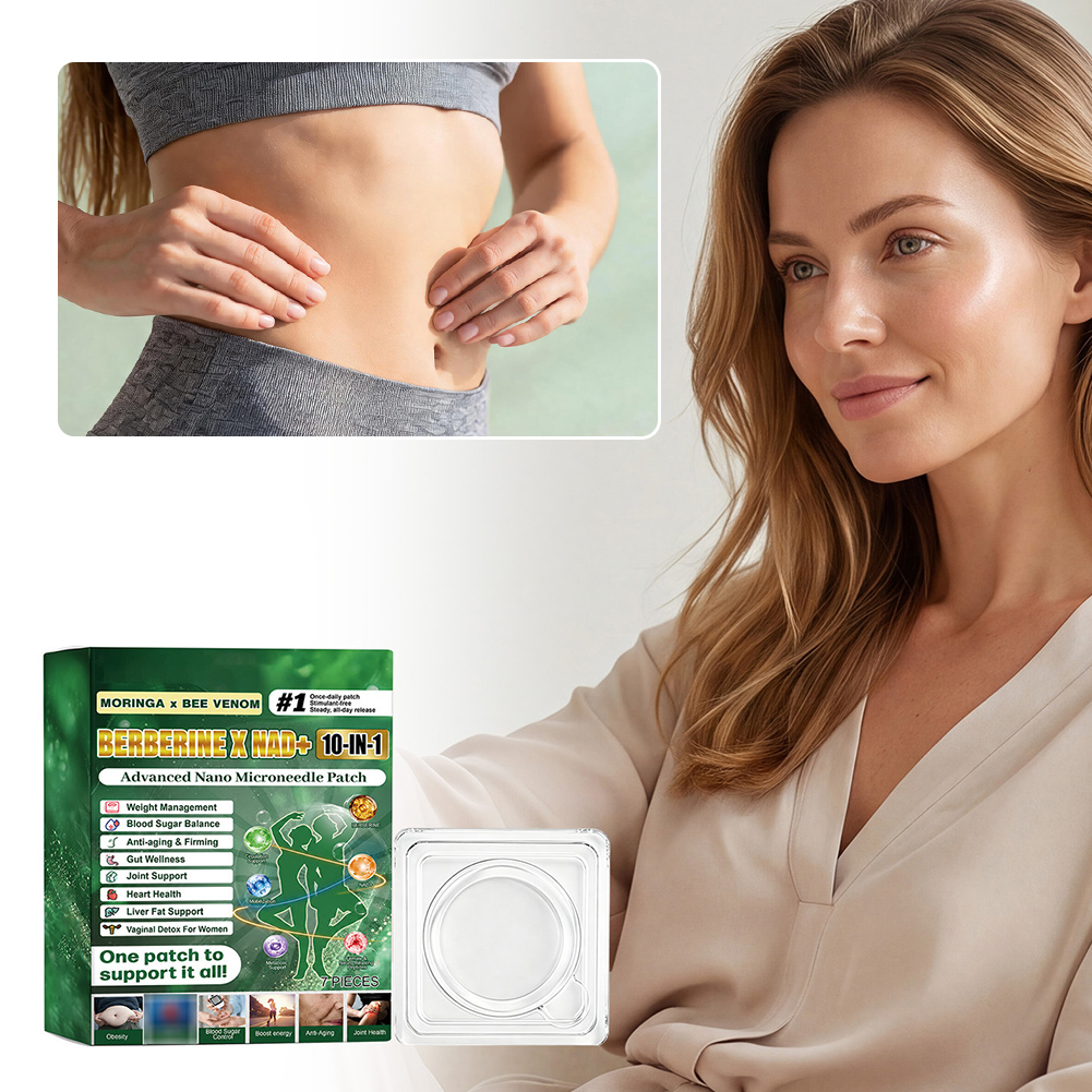 Herbal Wellness Patches - 7 ชิ้น/กล่องสมุนไพร Skin Care Patch,มะรุม Berberine
